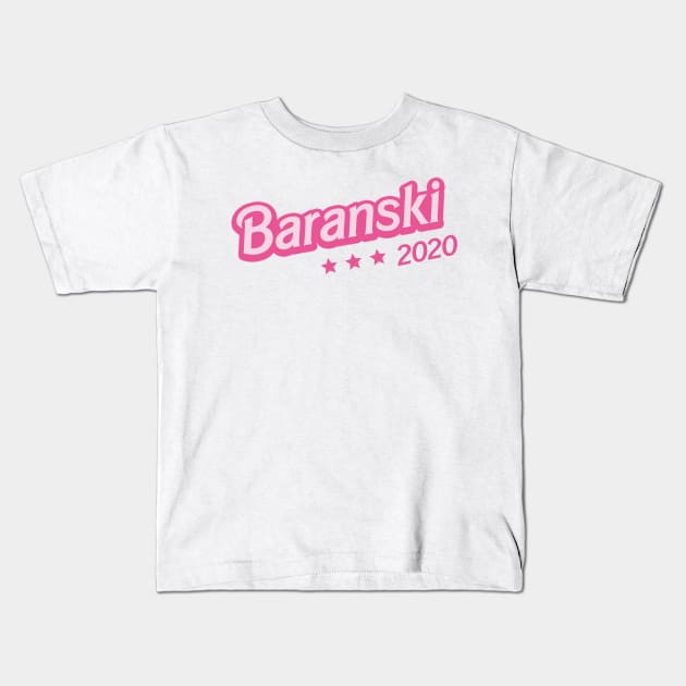 Baranski 2020 Barbie Style Campaign Kids T-Shirt by baranskini